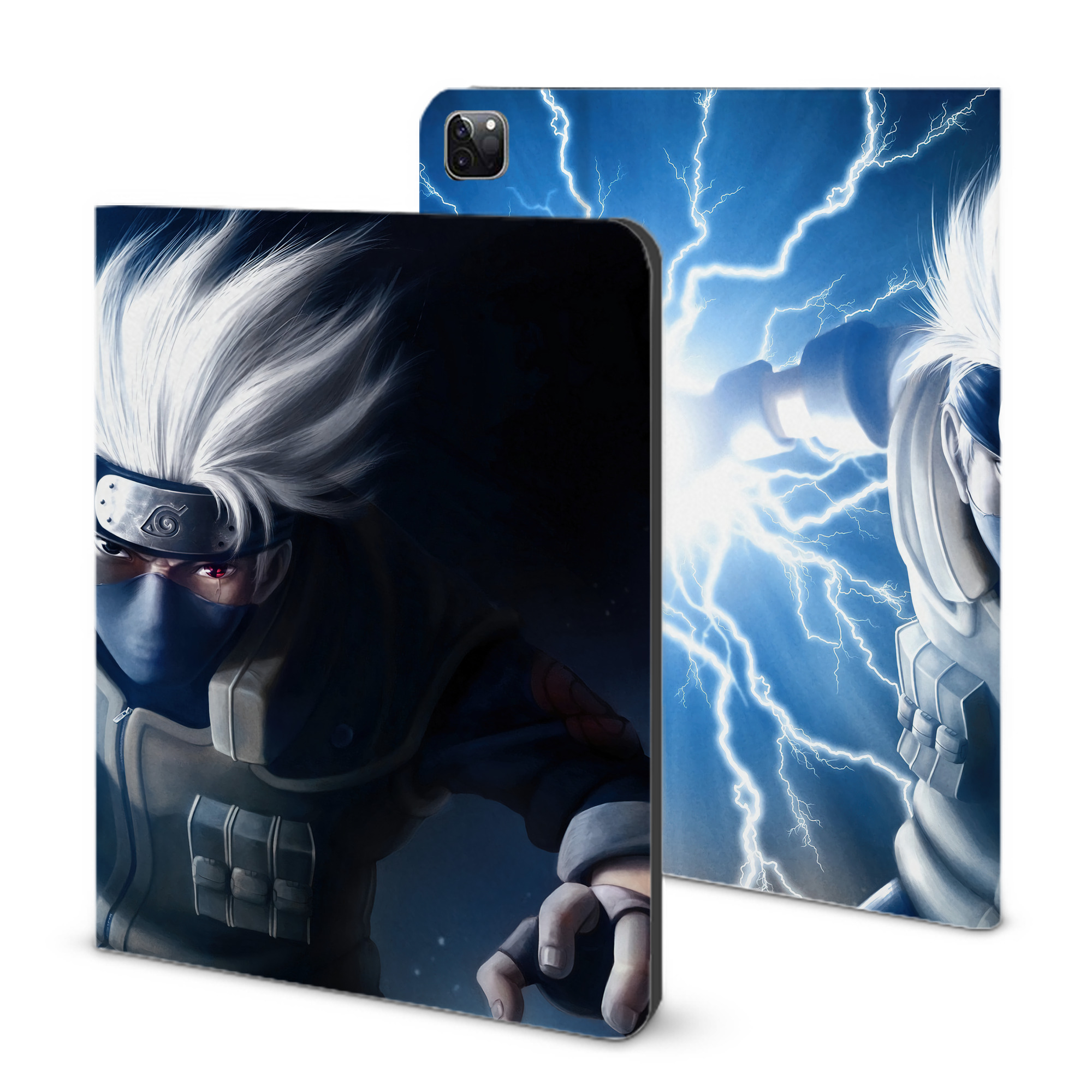 （画像用） NARUTO -ナルト- NARUTO -ナルト- 疾風伝 IPad ケース ブック型 PUレザー TPU 耐衝撃 軽量 薄型 ペン収納なし 全面保護 IPad 各モデル対応